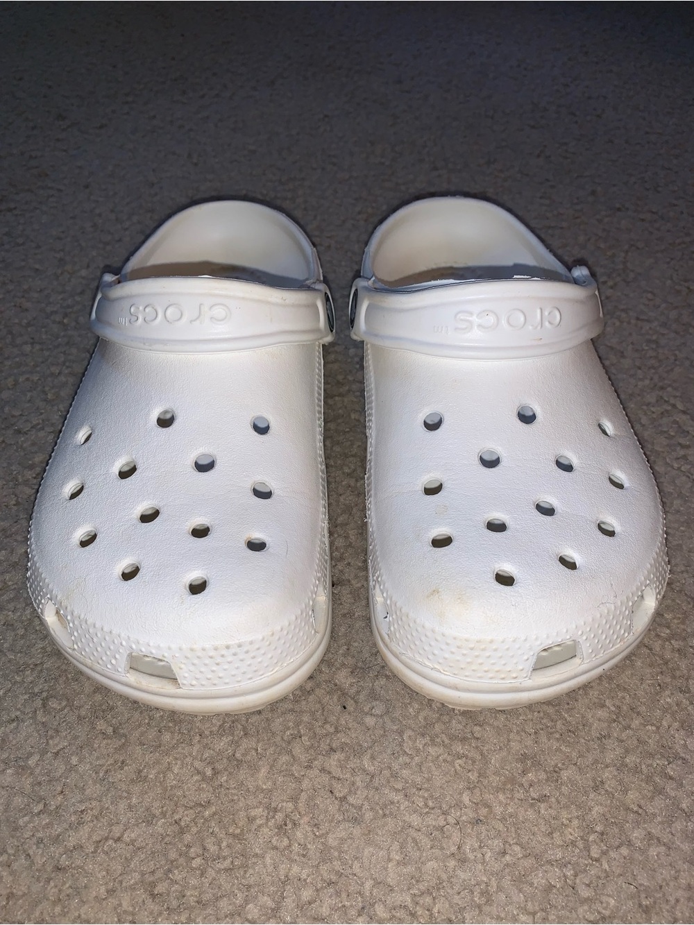 CROCS Classic Clog Women’s Size 7 - White - Picture 4 of 10